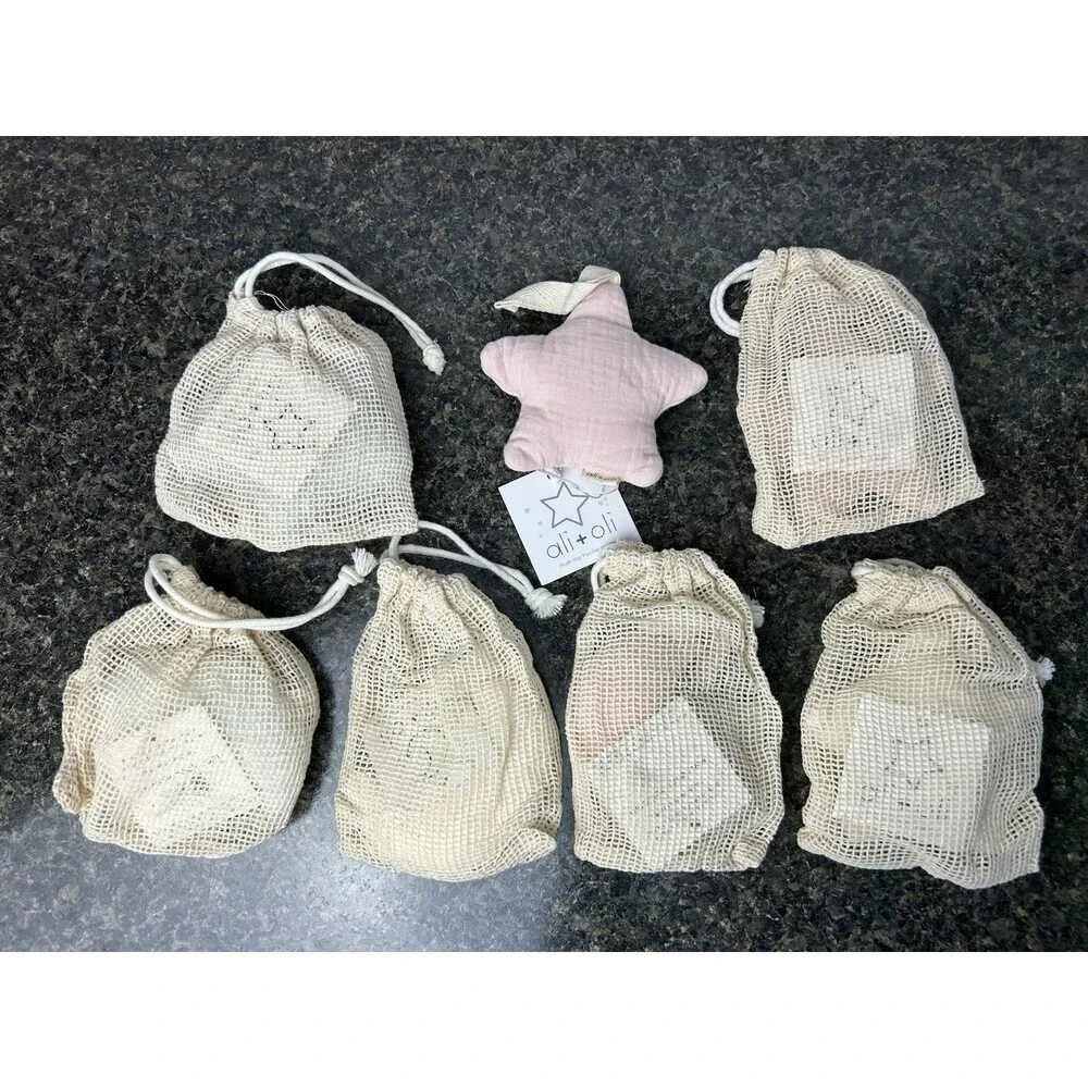 Ali + Oli Plush Pacifier Holder Clip Strap Boutique NEW Soft Muslin, Sherpa Lot